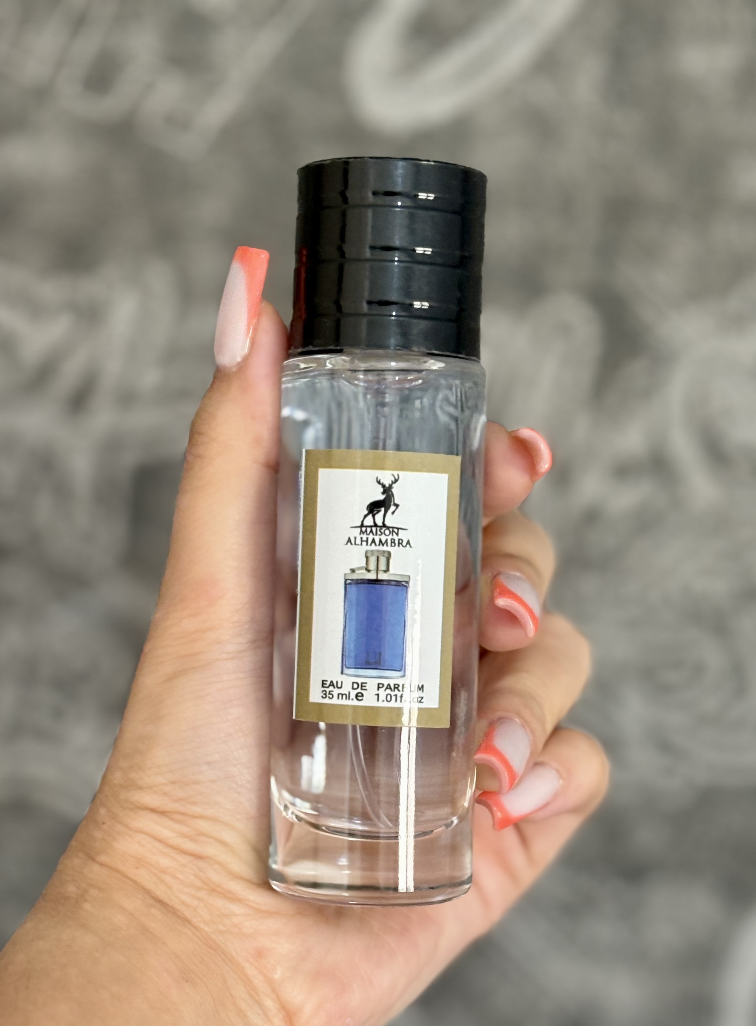 عطر دانهیل آبی ۳۵ میل برند الحمبرا - 35 میل
