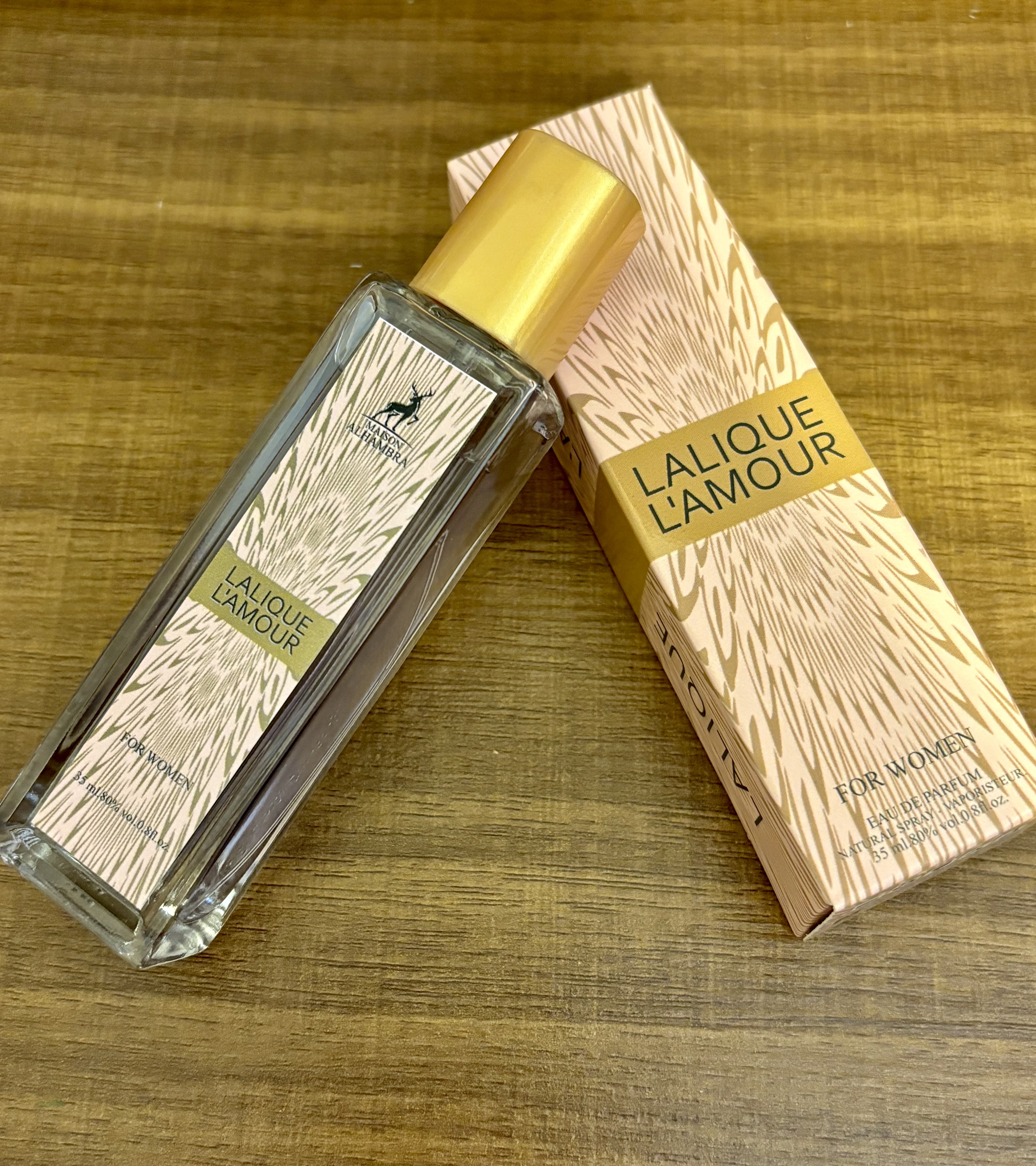 عطر لالیک لامور ۳۵ میل برند الحمبرا